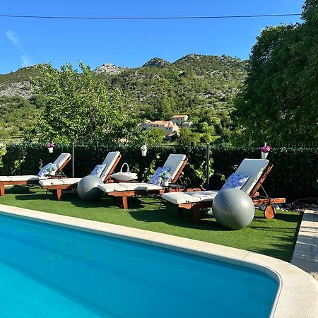 Villa Ivona With Swimming Pool And Jacuzzi Oslje Exteriér fotografie